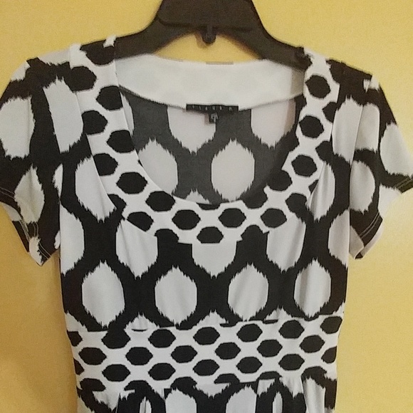 TIANA B. Black & White Career Dress S - Picture 2 of 4